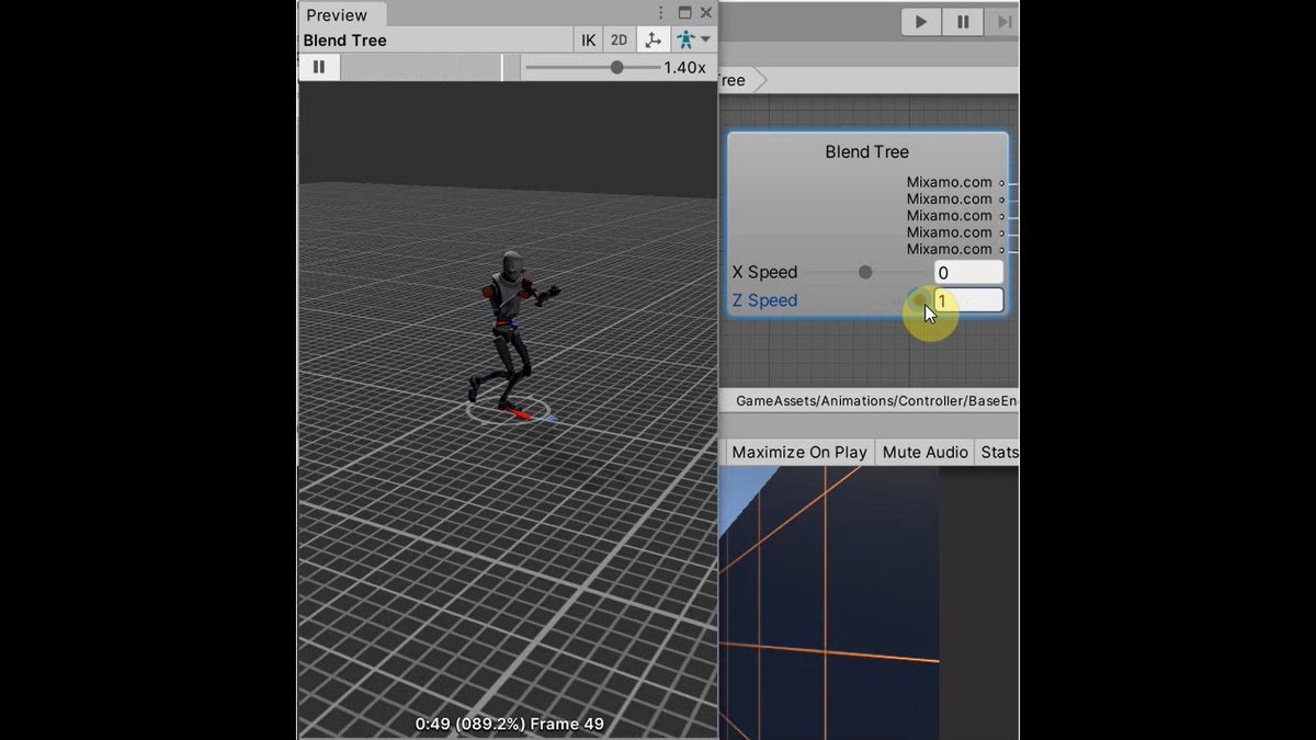 Straightuptech7's tweet photo. Blend Tree Setup(Open for name suggestion)⠀
Follow our media accounts
Patreon:-⠀
https://t.co/mxNeZNTpJE⠀
Facebook:-⠀
https://t.co/AB9i6wluVT⠀
Instagram:-⠀
https://t.co/amZqf57VrS⠀
Subscribe :⠀
https://t.co/TgGbzJ8fIP⠀
#unity3d #indiegamedev #indiedev #unitytechnologies https://t.co/Agzwigbiyh