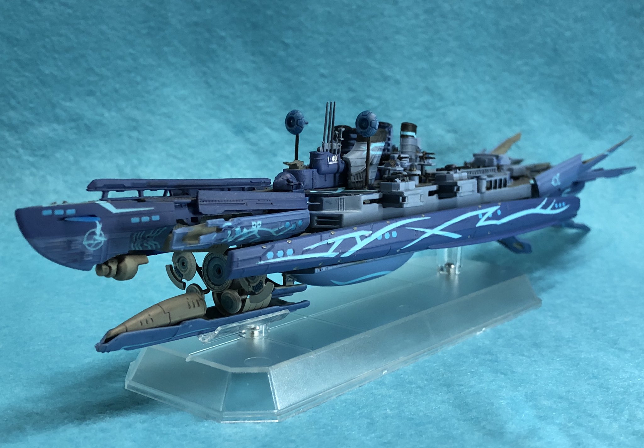 1/700 蒼き鋼 イ401 `アルス・ノヴァ`モード 1/700 蒼き鋼の