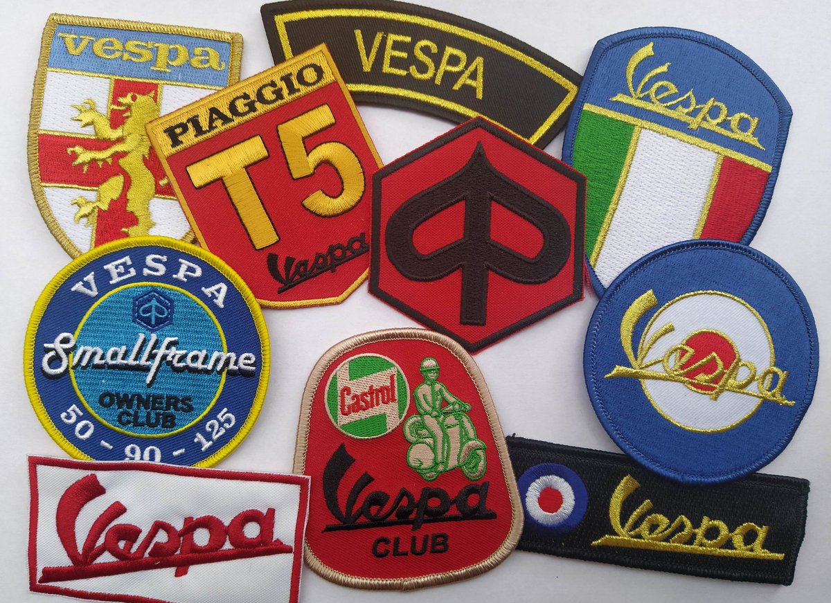 ScooterUpBCN's tweet photo. OFERTA FIN DE SEMANA
1 PARCHE: 5€
3 PARCHES: 12€
(Pedidos por mensaje privado)
•
•
#vespa #vespaespaña
#vesapgram #vespalovers #vespapatch #vespasmallframe #vespamania #vespat5 #vespapx #vespaclassic #vespaclothing #scooteristcrazy #scooterupclothing https://t.co/DjSYSnuzGB