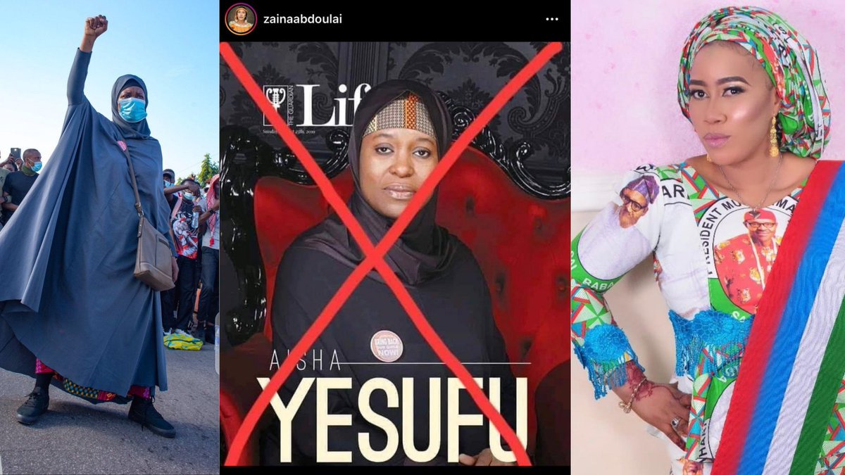 SaharaReporters's tweet image. Kannywood Actress, Zainab Abdullahi, Asks Northerners To Kill Nigerian Activist, @AishaYesufu | Sahara Reporters bit.ly/35ty4fR