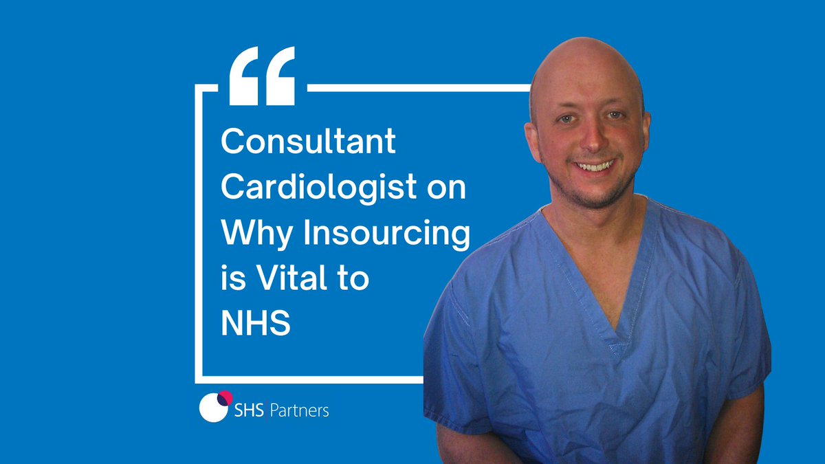 SHS_partners's tweet photo. Consultant Cardiologist, Dr Eric Holroyd, gives his personal experience of why insourcing is vital to reducing #NHS waiting list backlogs ➡️ https://t.co/KTooHIJjVR

#insourcing #nhs #nhstrust #nhspartners #procurement #nhsframework #waitinglists #RTT #RTTbacklog #cardiology https://t.co/M4I2NYt1FT