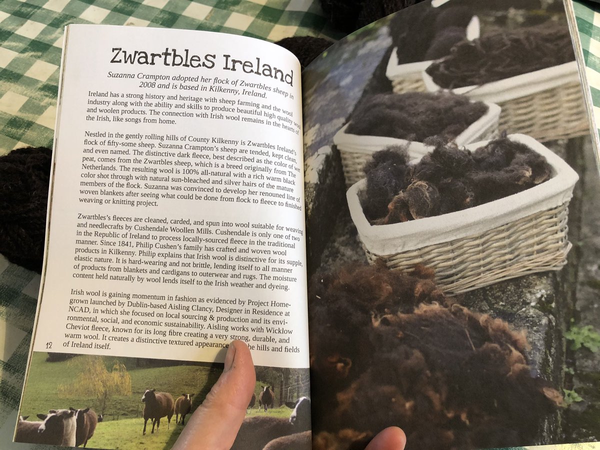 ZwartblesIE's tweet image. Thank you, yes we’ve a lovely little book in our online shop called “These Islands knits from Ireland, Scotland and Britain” about the yarn with a unique design for our yarn by @FreckledPast
