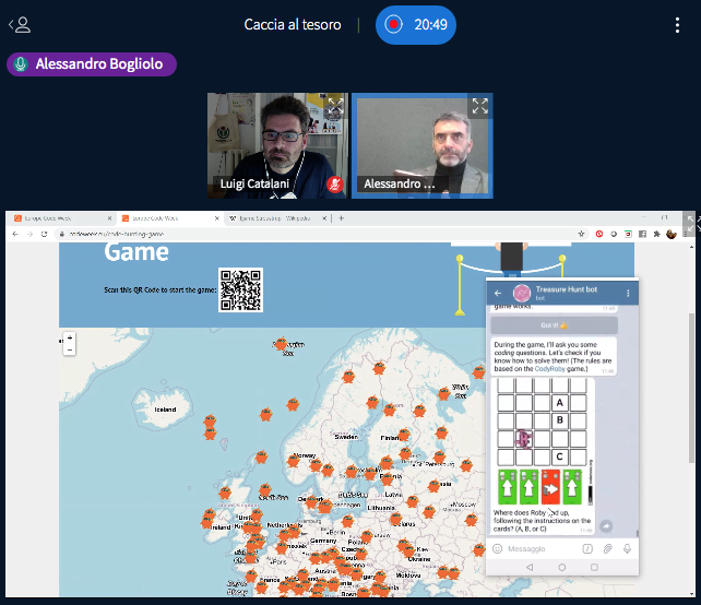 catalaniluigi's tweet photo. Grazie a quanti hanno partecipato alla prima caccia al tesoro sulla storia dell'#informatica che ha messo insieme #coding e #Wikipedia, #Telegram e #OpenStreetMap. Progettata da @neutralaccess, l'iniziativa rientra nel programma di #EuropeCodeWeek e #itWikiCon. @WikimediaItalia https://t.co/bNezW77rSi