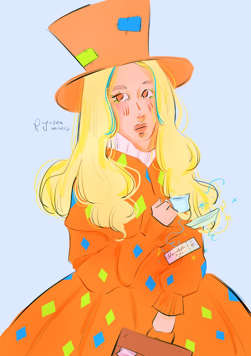 semolanna's tweet image. #orbitober2020 
day twenty-three and twenty-four: wonderland + travel  

#loonafanart #loona #gowon