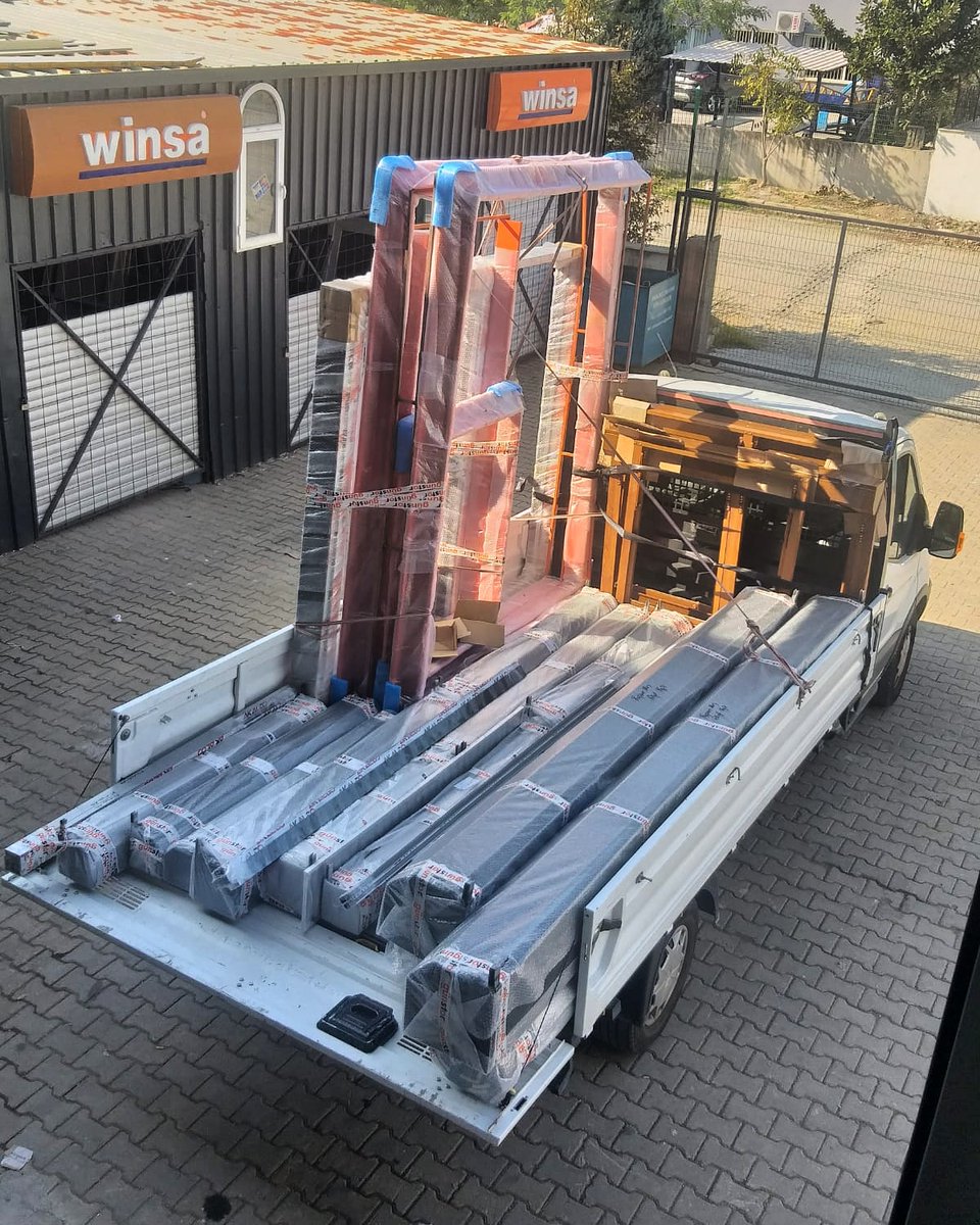 gunpentr's tweet photo. #Bayilerimize gitmek üzere yola çıkan #Doğrama #Panjur sevkiyatımız #GünpenÇalışıyor
#HayataGünpendenBak #Winsa #Pencere #CamOda #CamBalkon #WinsaCamlamaSistemleri #Günstor #OtomatikPanjurSistemleri #KatlanırSürgülüCamlama #KaliteTesadüfDeğildir #SizİsteyinBizYapalım #Since1992 https://t.co/HC56tnXWTd