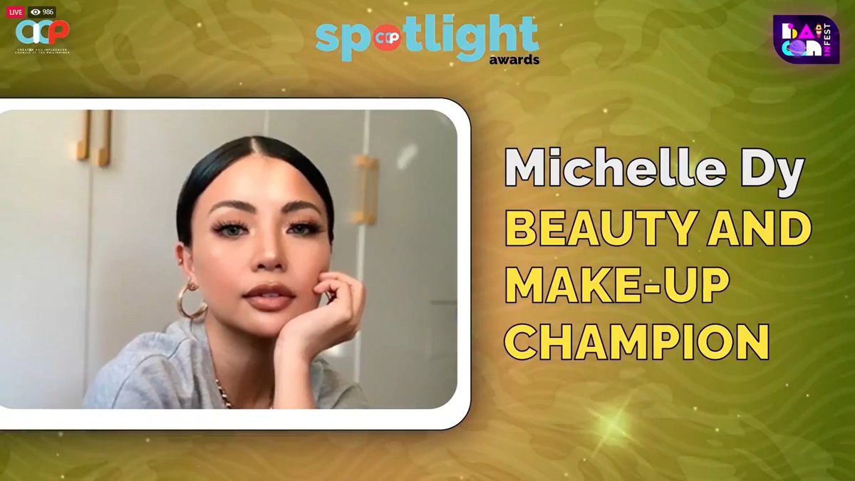 baiconph's tweet photo. Congratulations to Michelle Dy for winning the Beauty and Make-up Champion Spotlight Award.
Check us out here: https://t.co/Hk6hhUOpzf
#BaiConInFest2020 #TheSpaceInvasion #OutOfThisWorld #PowerOfInfluence #PoweredBySmart https://t.co/mOPwpuQgwJ