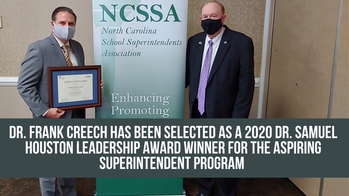 smtcenter's tweet photo. Dr. Frank Creech has been selected as a 2020 Dr. Samuel Houston Leadership Award winner for the Aspiring Superintendent program https://t.co/GQ4zVHhs8o https://t.co/or6PIvGrE4