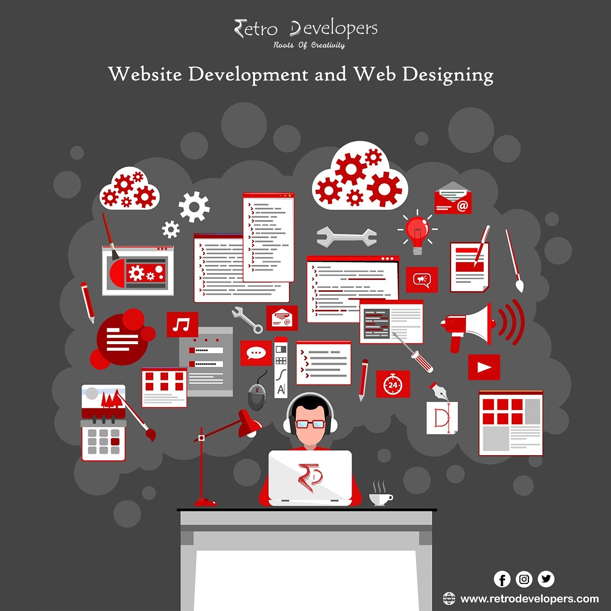 AnkitaP77965772's tweet photo. We have highly qualified web developer team which will provide you perfect web solutions as per your requirement.
Drop us a line for more information on info@retrodevelopers.com
https://t.co/edLqdlUY0p
#retro #retrodevelopers #Webdesign #wordpress #magento #php #gujarat #india https://t.co/mITiDfCB2y