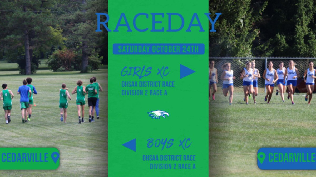 CJ Athletic Office (@cjeaglessports) on Twitter photo Both cross country teams head to Cedarville University to compete in the OHSAA 2020 District CC meet. <a href="/cjeagles/">Chaminade Julienne Catholic High School</a> <a href="/gclcoedsports/">GCL Co-Ed League</a> <a href="/EaglesXCTF/">Eagles XCTF</a> Both cross country teams head to Cedarville University to compete in the OHSAA 2020 District CC meet. <a href="/cjeagles/">Chaminade Julienne Catholic High School</a> <a href="/gclcoedsports/">GCL Co-Ed League</a> <a href="/EaglesXCTF/">Eagles XCTF</a>