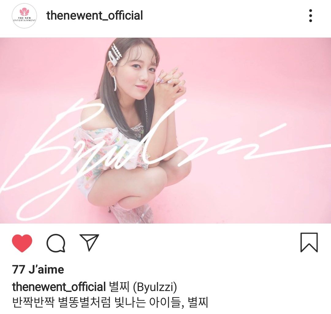 ByulzziFR's tweet photo. [241020] Instagram

{3} Nouveau post sur le compte Instagram officiel de The New Ent.

''Byulzzi
Les enfants qui brillent comme une étoile scintillante, Byulzzi''

#Byulzzi #YongChae #JiHye #HaRin #별찌 #지혜 #하린 https://t.co/9Ghr3slswo