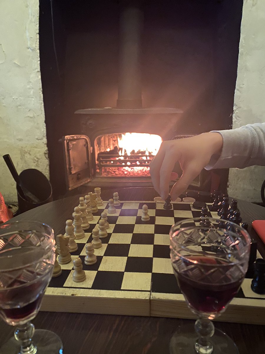 One of my favourite parts of the pub is the huge stove fire. This will keep us going through the winter. And the Sacred Heart above it will keep people from cheating in chess games.