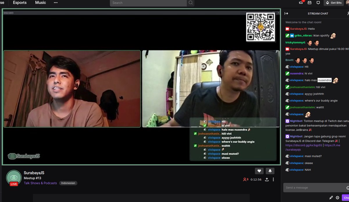twitch.tv/surabayajs

NOW !!!