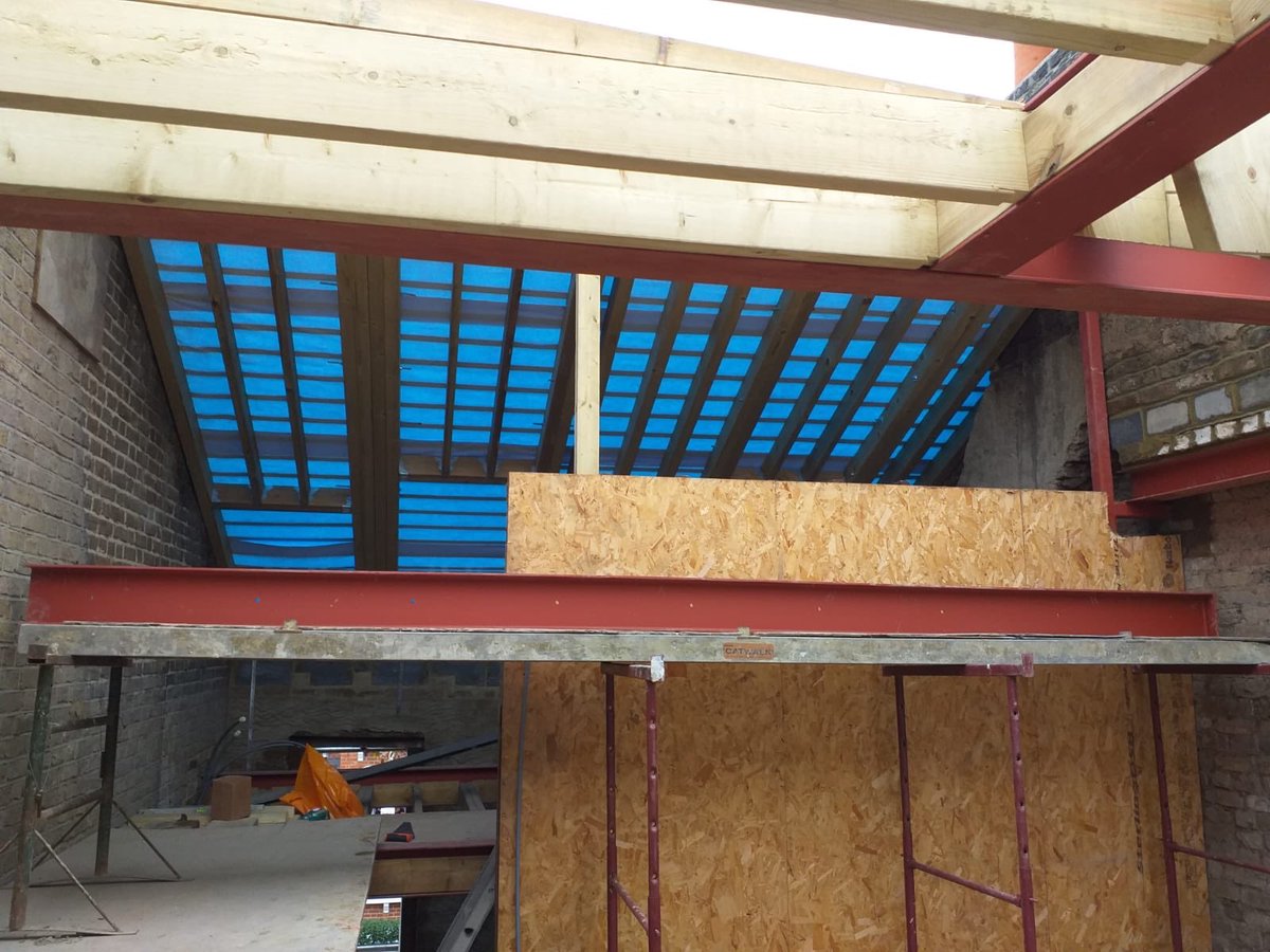 Final steel already for installing on Monday morning at our Balham site