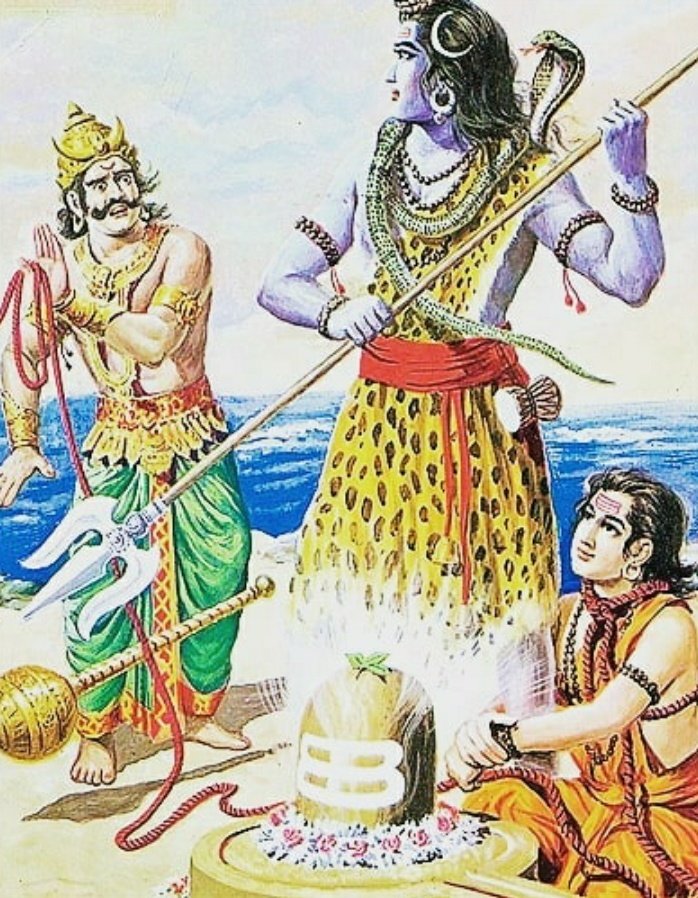 Rishi Markandeya.Rishi Markandeya was the son of Muni Mrakandu and Marudvati. He was childless so he and his wife performed Tapasya for a divine child like Shiva. When Shiva was satisfied with their Tapasya, he appeared before them and asked them as to what boon did they want.