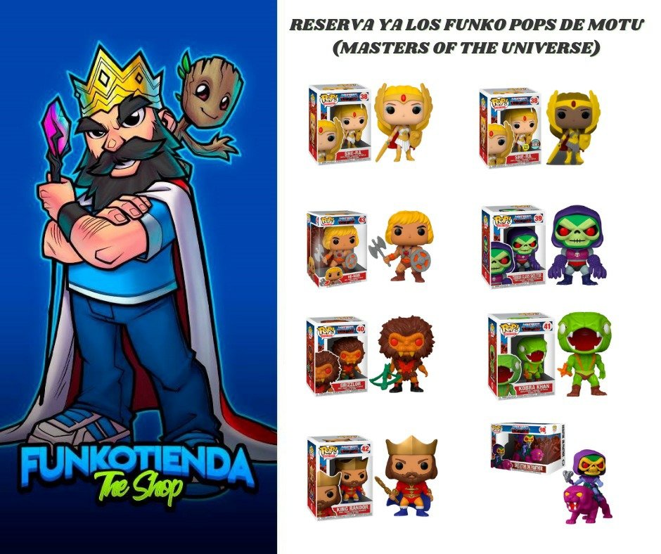 funkotienda's tweet photo. Nuevos #FunkoPop en https://t.co/njPed0fBgR de la #ECCC2020 y de #HarryPotter. Además, ya están abiertas las #reservas de #MOTU #MastersOfTheUniverse. 😉
#Funko #FunkoPop #FunkoPopEspaña #comprarPops #figurasPop #muñecoscabezones #Funkotienda https://t.co/zjuIV0zw1k