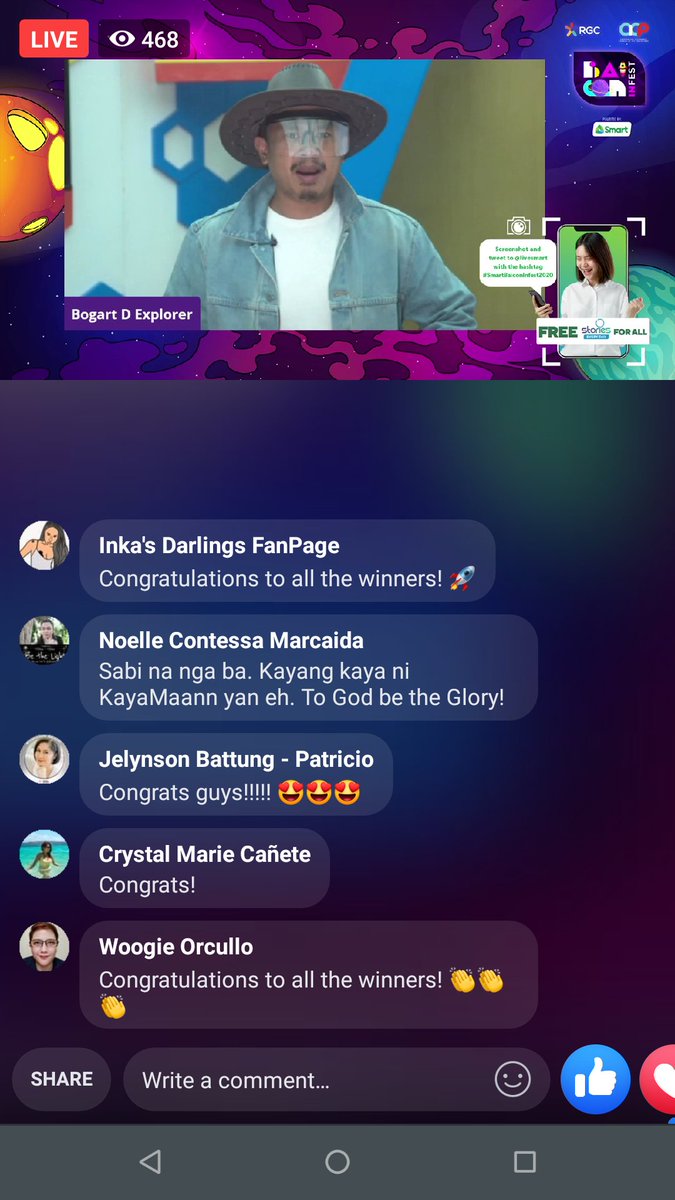 maureenalbania's tweet photo. @baiconph @LiveSmart #SmartBaiConInfest2020
#BaiConInFest2020 #TheSpaceInvasion #OutOfThisWorld #PowerOfInfluence #PoweredBySmart #CreatorsUnitedPH https://t.co/kYXjdt0SV8 https://t.co/w9Em2HrKAI