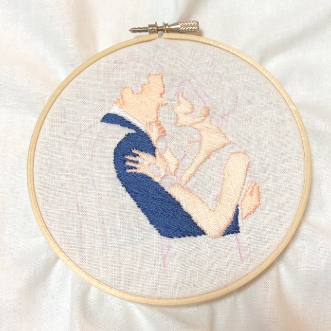 映画刺繍のtwitterイラスト検索結果