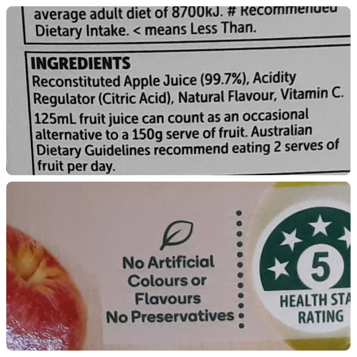 This is very important! The apple juice MUST use acidity regulator instead of preservatives. If you use apple juice with preservatives, you're gonna have a bad time.