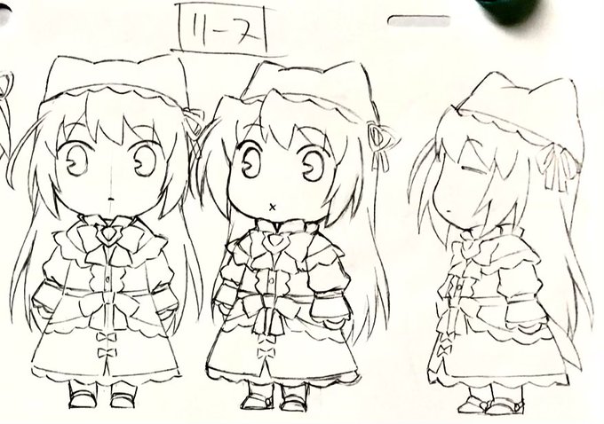 夜明けなのリース。
背面が無いから設定用じゃ無いのかも… 