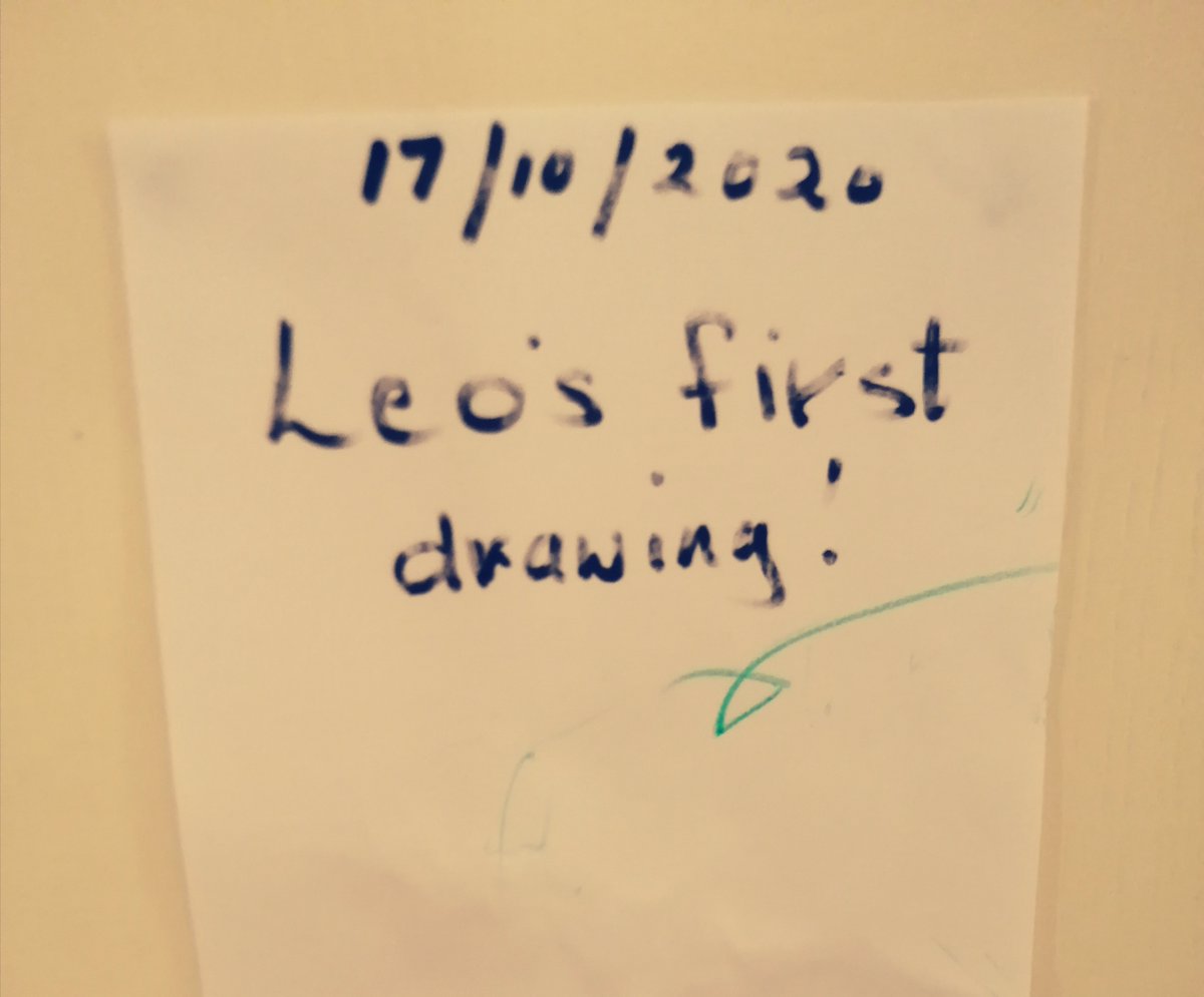 MaireadOConnor8's tweet photo. The artist in residence is really putting it up to the other grandkids 😂 #proudgranny #futurePicasso https://t.co/fXbbJm9aNS