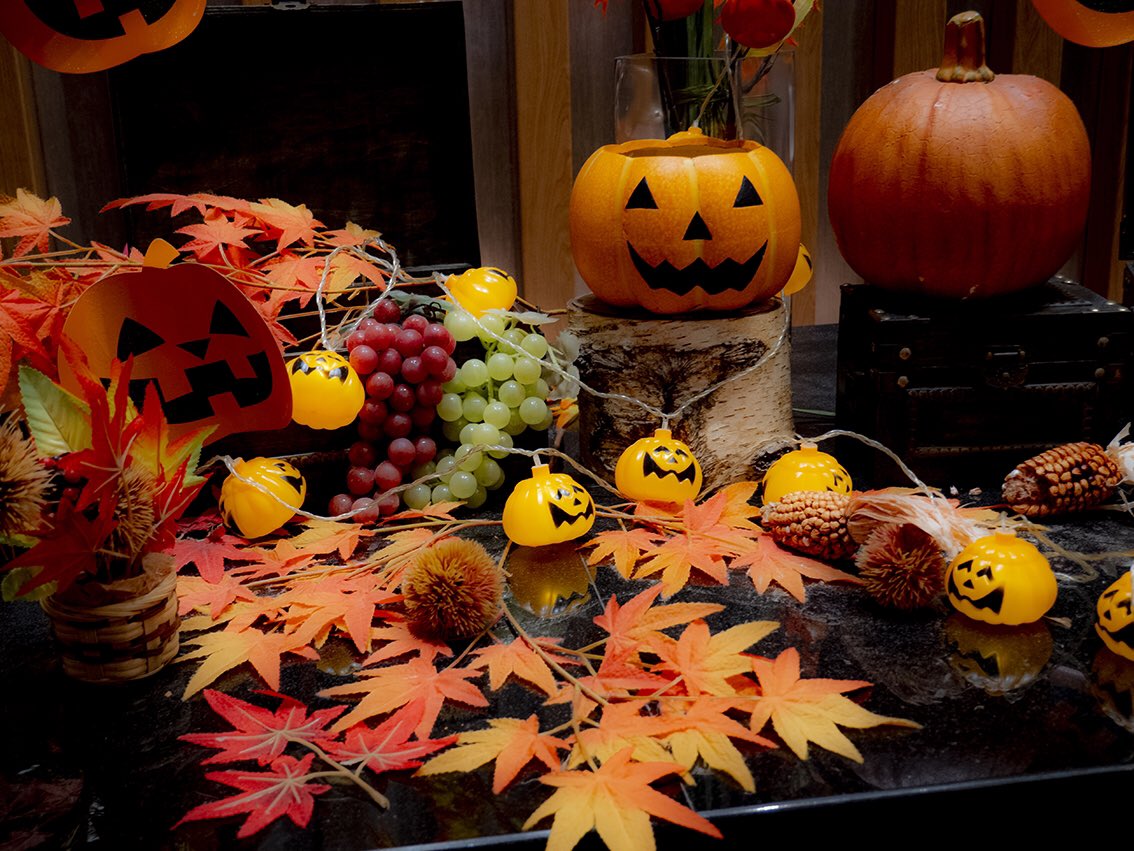 安比高原 10月31日 土 はハロウィンです ただいま ホテル安比グランドの玄関ロビーにも 可愛らしく ハロウィンディスプレイが施されていますので よかったらご来館の際 ご覧くださいませ 岩手に泊まるなら安比高原 おでんせ岩手券 Goto