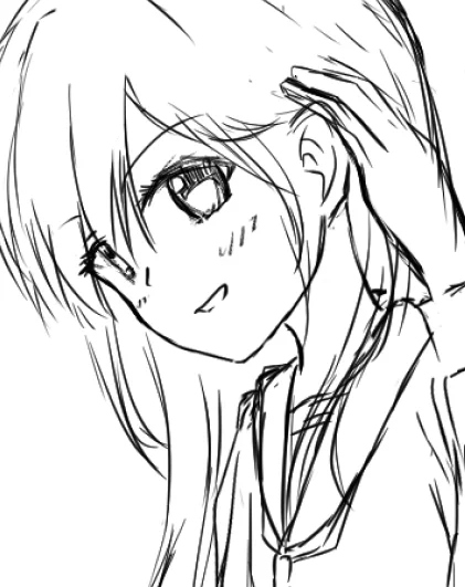 如月ちゃんらくがき 