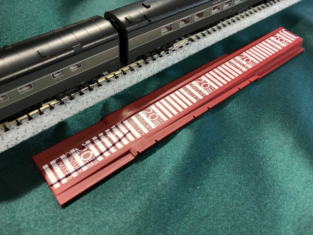 The 20th Century Limited】 試作品(車両)紹介、最後は「20世紀特急