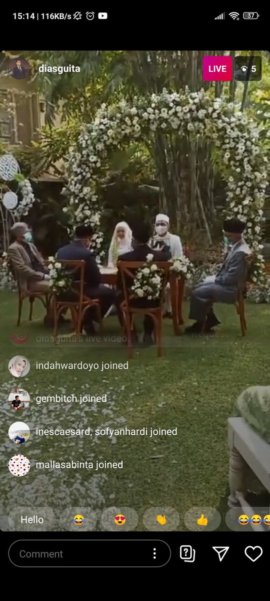 rezza_rizaldy's tweet photo. Selamat @yazdias semoga menjadi sakinah mawaddah warahmah dan dianugrahi putra-putri yg sholeh sholihah. Aamiin https://t.co/VEhH4VQmxA