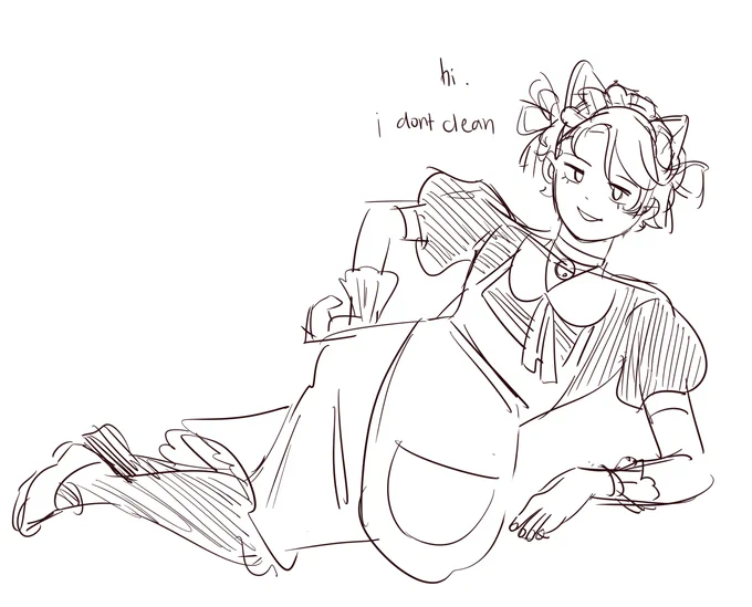 neko maid that leaves your shit everywhere 