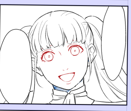 このヒルダちゃんは可愛く描けたと思う(当社比) 
