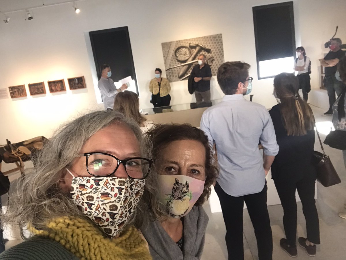 Començam la visita guiada de @miquelpieras #DonesInqueres al Museu del Calçat. 
#DescobreixInca <a href="/incaciutat/">Ajuntament d’Inca</a> #visitaguiada #laculturaessegura