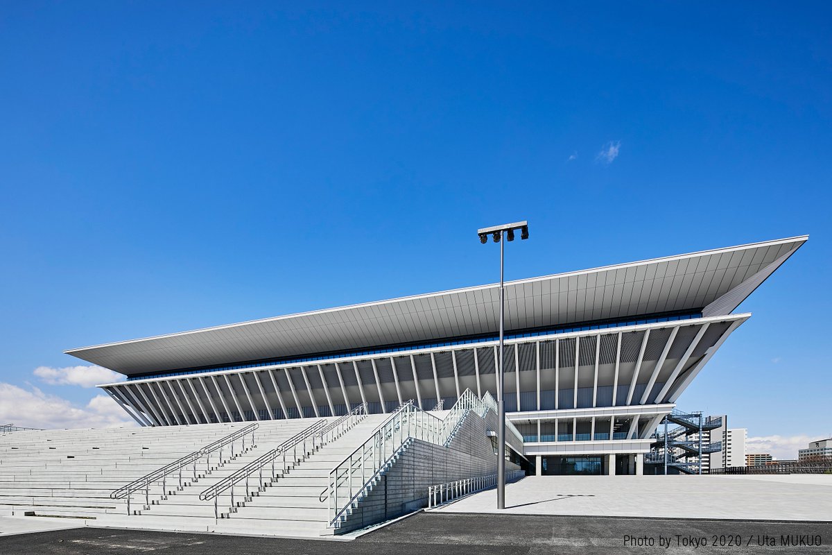  #Tokyo2020   Aquatics Centre was inaugurated today!It's a state-of-the-art venue, with a 10-lane main pool, a sub pool, a diving pool, and a seating capacity of 15,000 at Games-time. It will become the cornerstone of Japanese swimming after the Games