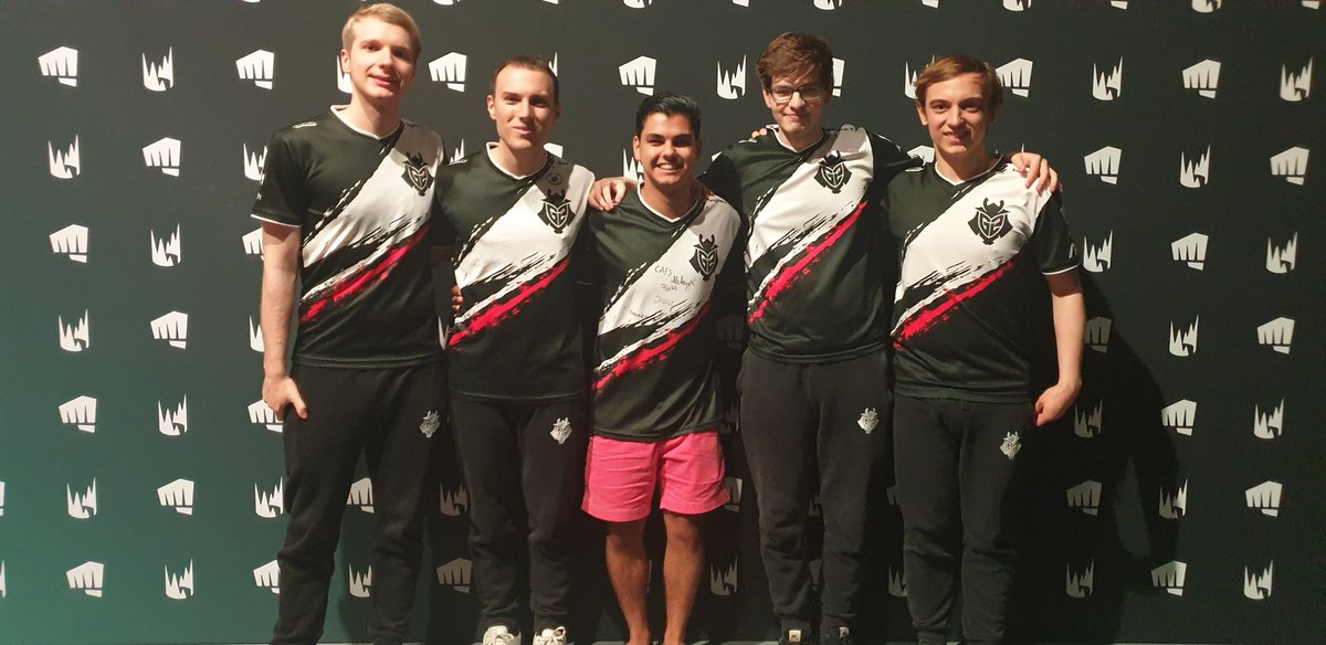 Maraughtner's tweet image. Let's go @G2esports. Its just another bo5 on the way to worlds finals.
 #G2ARMY