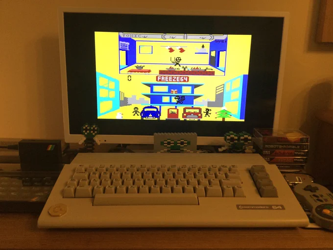 Image from Vinny Mainolfi | FREEZE64.com | Commodore 64 (@FREEZE64UK)