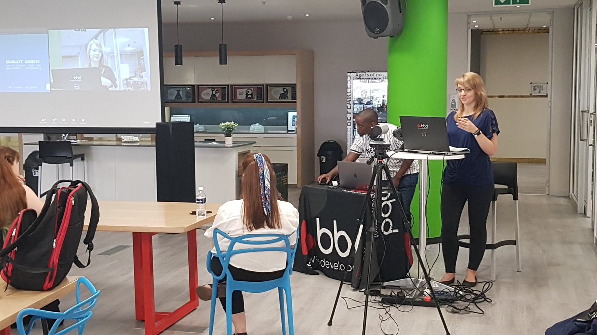 bbdsoftware's tweet image. Go @SamJHillebrand ! Our very own BBDer speaking to the grads of 2020🥳🔥