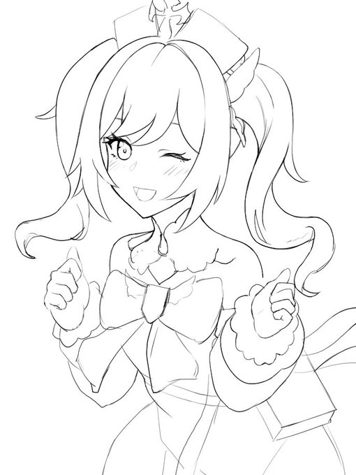 バーバラかわいいなぁ、、
#落書き 