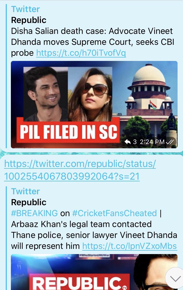 PaidBWPR's tweet photo. Adv Vineet who filed a PIL in Disha’s case will represent ARBAAZ KHAN!?👀
I think Vineet has been planted to make us all believe that Disha’s case is on track this. This is not a coincidence!! #302B4Election4SSR @belikevinayak @AnamikaRashmi @nilotpalm3 @rupali0023 @ChotuArtist https://t.co/ko6d1XFpv5