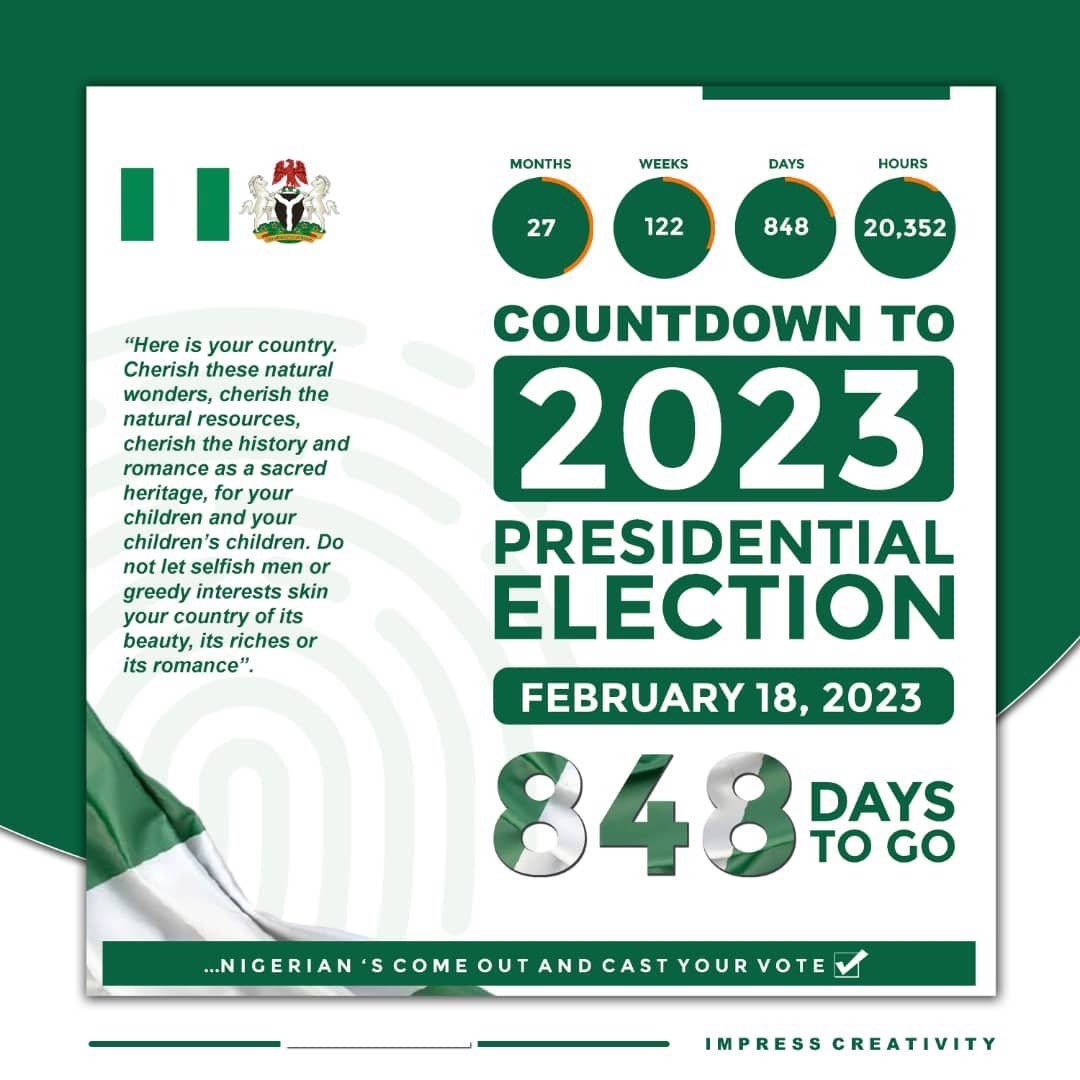 iamseunalaofin's tweet photo. If we want to end bad governance in Nigeria, we should not wait for #2023ElectionforYouth. There are some elections coming up soon in some states.

Let’s use these elections to mobilize ourselves, test people’s accountability and of course make mistakes before 2023. https://t.co/cRAFpGw1Ut