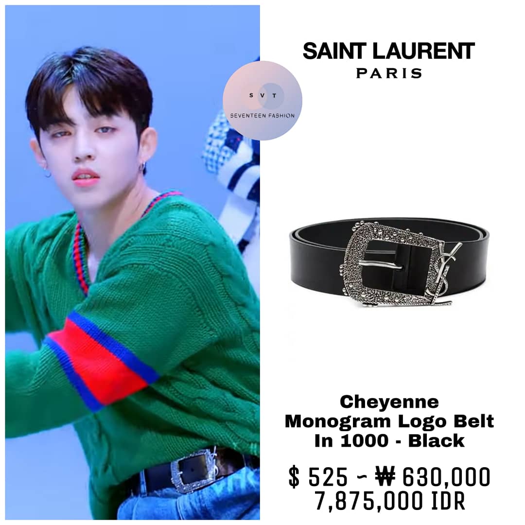 saint laurent cheyenne belt