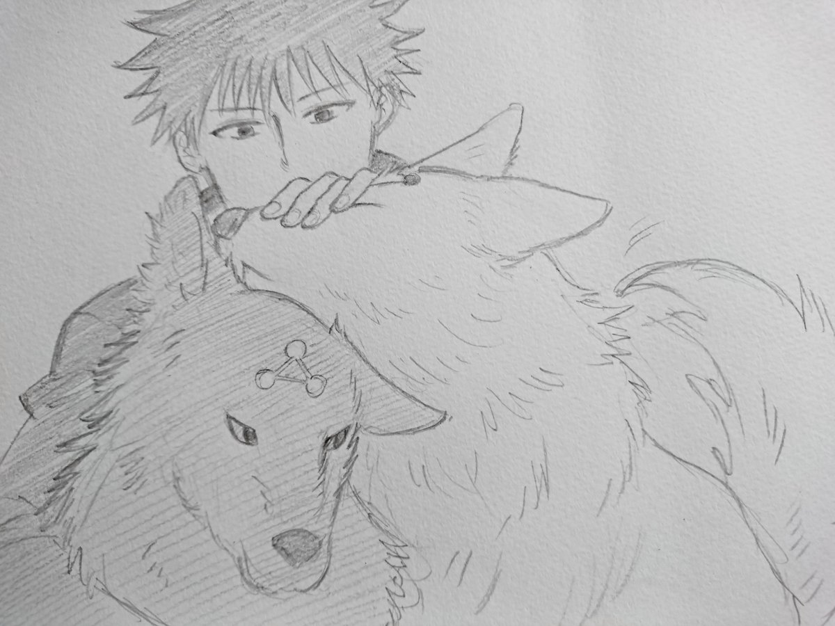呪術廻戦アニメ4話、宿儺様を楽しみにしてたら玉犬ーーー!!!ってなった。その後の虎杖もコミック読んで分かってたのに凄かった…アニメの破壊力よ…
#呪術廻戦 #伏黒恵 #玉犬 
