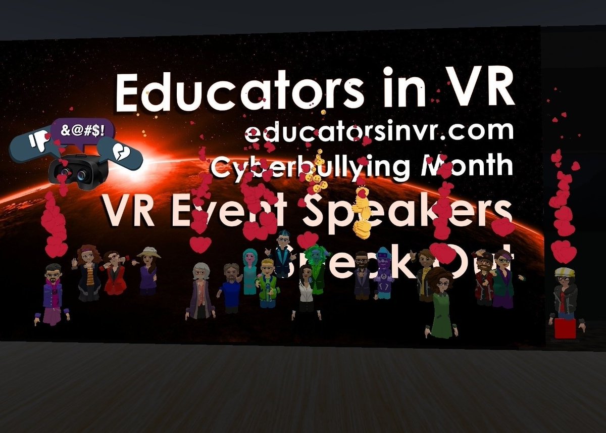 Thank you for bringing us together! VR Event Speakers Speak Out with @EducatorsVR ✨ featuring, Jeremy D. Nickel @EvolVR1, @MysterySteve @DonVR19 @WeAreImproVR, @CoolpherDisney @VrLGBTQmeetup, @donnamct #EdInVR & @AndyFidel_ at #GetSocial ✨