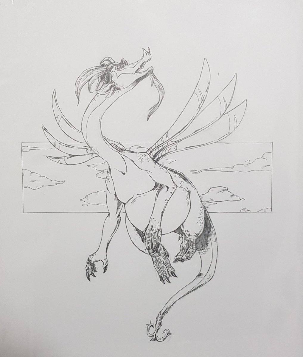 FishBean1's tweet photo. DAY 23 #ShadowLinktober is Dragon, Valoo to be precise. Again, I'm a sucker for those Wind Waker designs https://t.co/zah8NQ7RWY