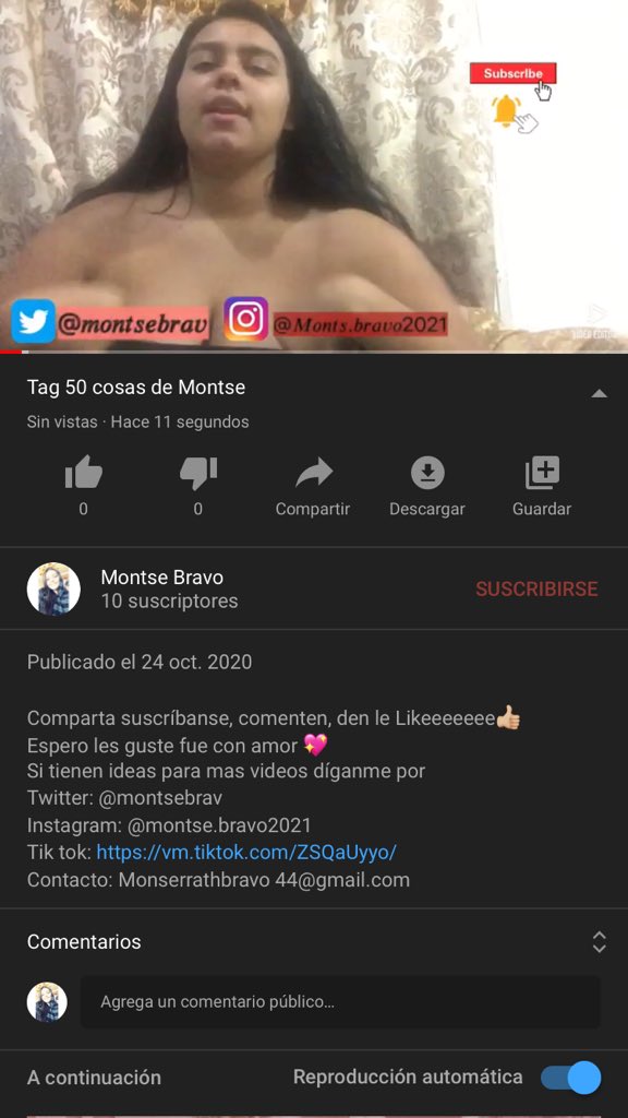 Montsebrav's tweet photo. Tag 50 cosas de Montse https://t.co/Iln44H7CCp vía @YouTube https://t.co/o2WQxzfpQt