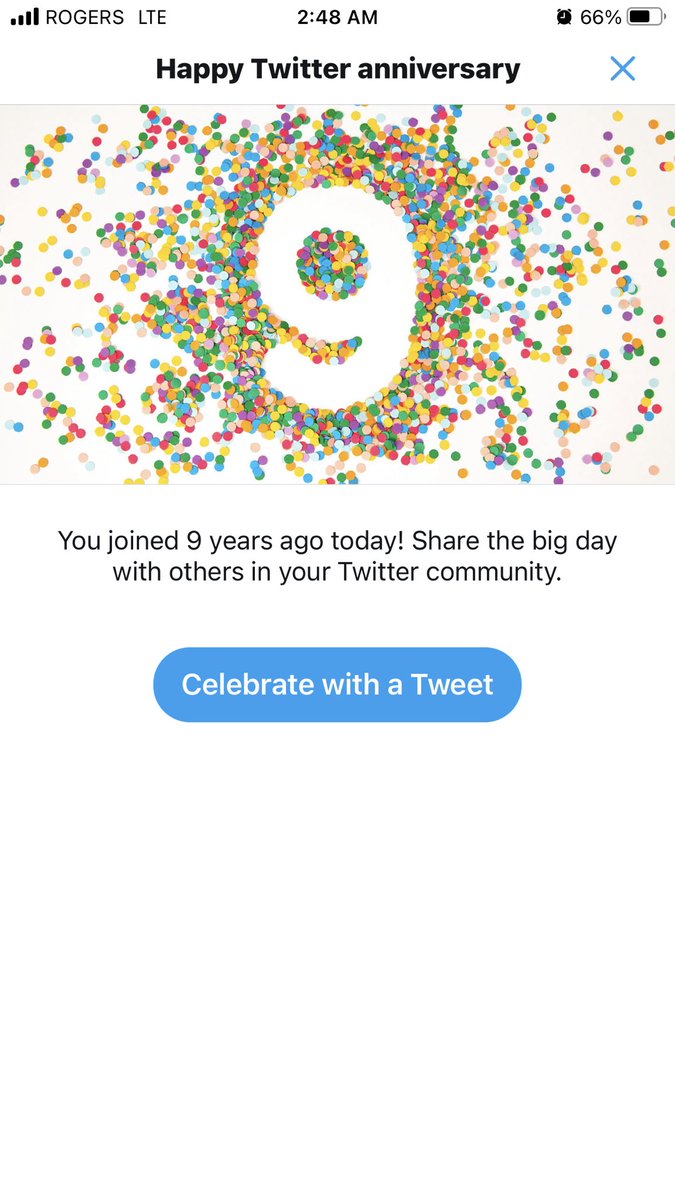 jen_grier's tweet photo. I’m pretty sure it’s 2:48am Mountain time but it could be Pacific time? 🤷‍♀️

Too many devices need to be synced, and I have no internet, and the past month has been a blur and a half to say the least!

Happy “insert reason to celebrate” !!!!🎉🥂🎉 

Please celebrate responsibly! https://t.co/9Ip4VGGx3C