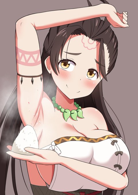 卑弥呼様に腋でおにぎり握ってもらいたい 