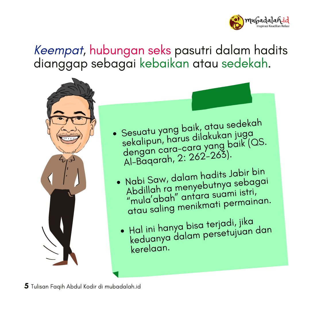 mubadalah_id's tweet photo. #sexualconsent #safebehavior #hubunganseksual #pasangan #relasi #preventif #kerelaan #kekerasanseksual #sahkanruupks #kesalingan #mubadalahid https://t.co/WdHIlxAEr2