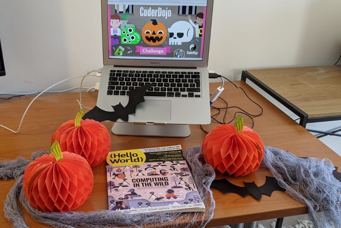 CoderDojo's tweet image. 🎃 GIVEAWAY 🎃

Share what your young people have been working on for the CoderDojo Boo Challenge and three lucky winners will receive a copy of the latest Hello World magazine!

Remember to tag your post with #DojoBooChallenge!