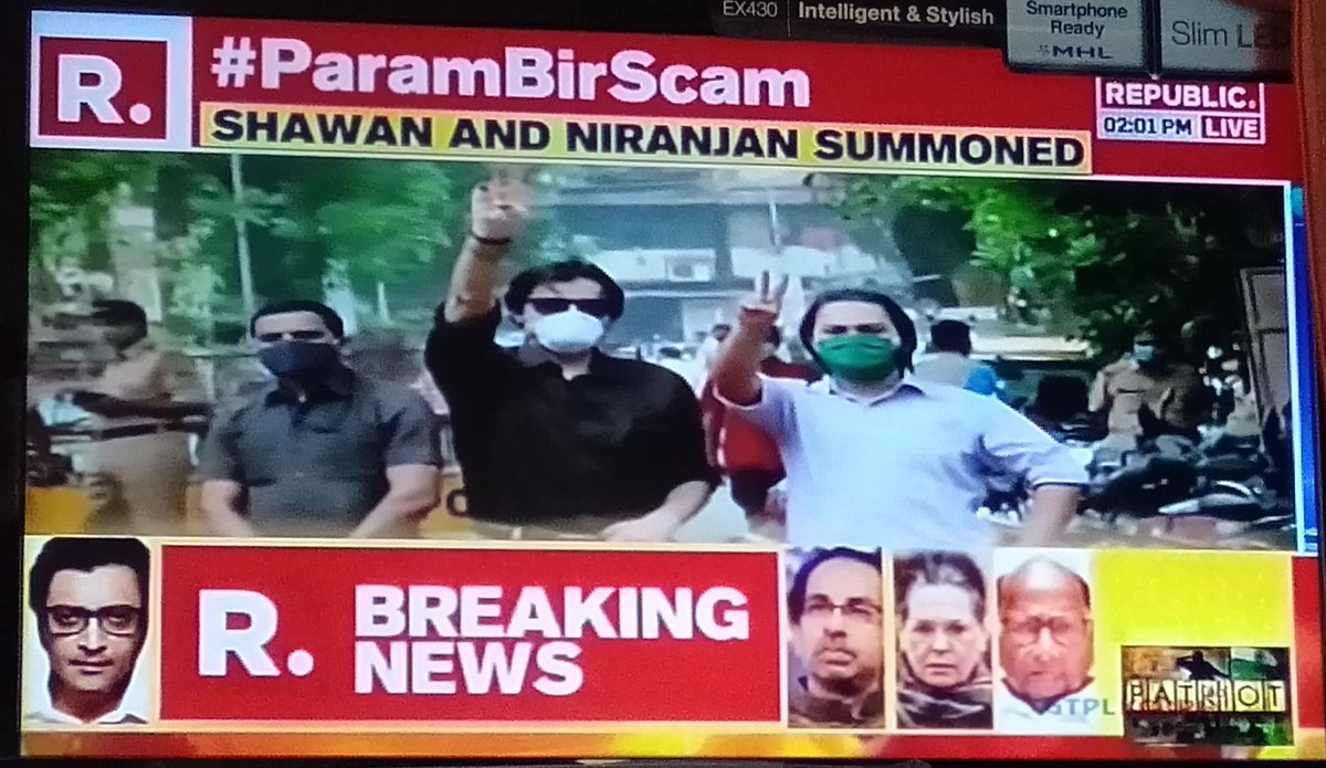 AsguSSRF555's tweet photo. Republic is fighting hard  for Sushant
And disha.

Republic was exposing the culprits in both cases 
That is the main reason that parambir singh and all others are harassing @republic 
But they will fight back.
@PMOIndia
#302B4Election4SSR https://t.co/x2jbUJlghi