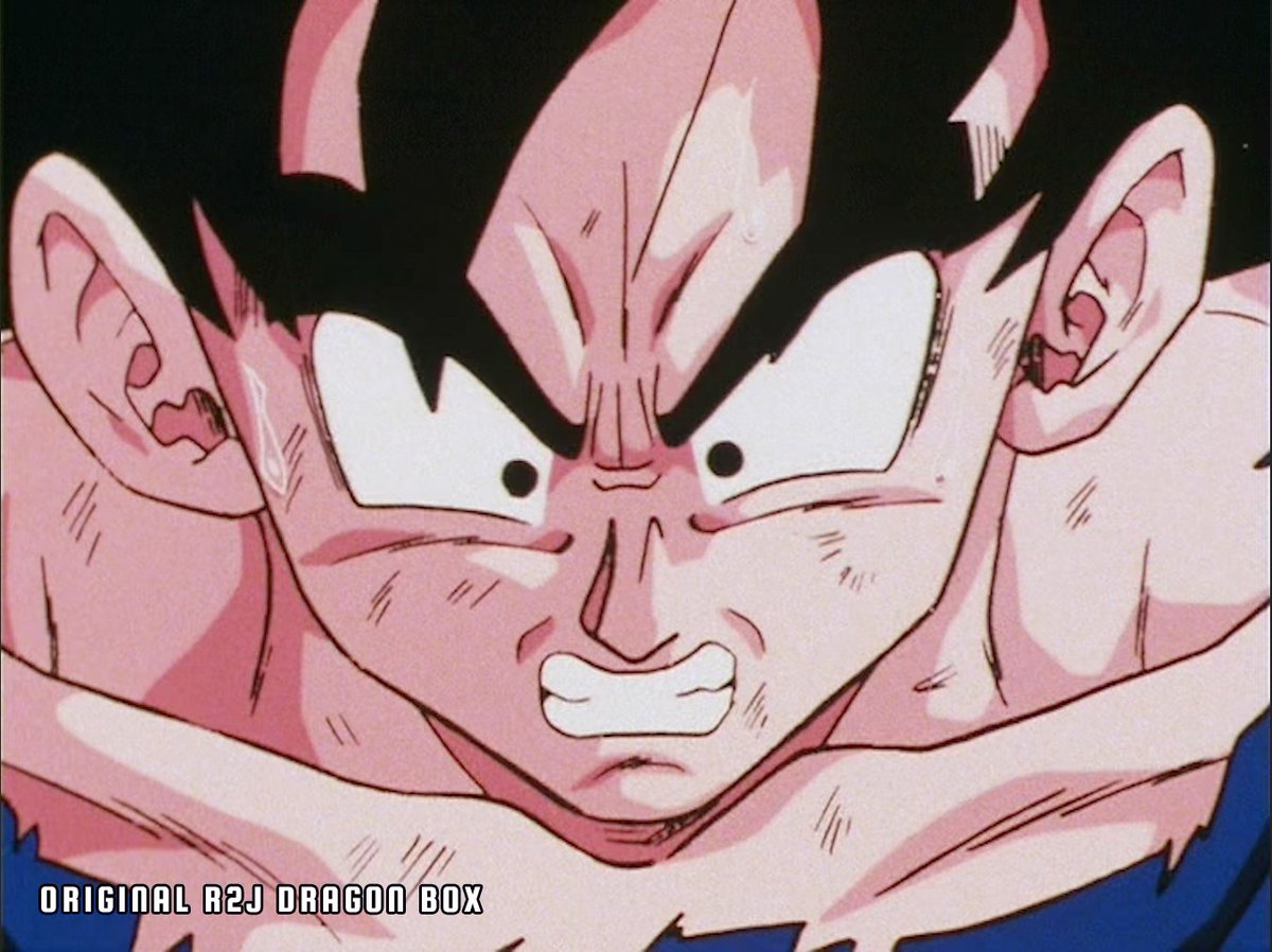 dbz4k's tweet photo. I'm back. While I'm still going through frame by frame fixing "Red Vegeta" on episode 5, thought I'd just render out some of my favourite scenes. So I have skipped ahead to Episode 95 and a rather special transformation....

#dbz4k #dbz #goku #gigapixel https://t.co/0jQ0DDpdDQ