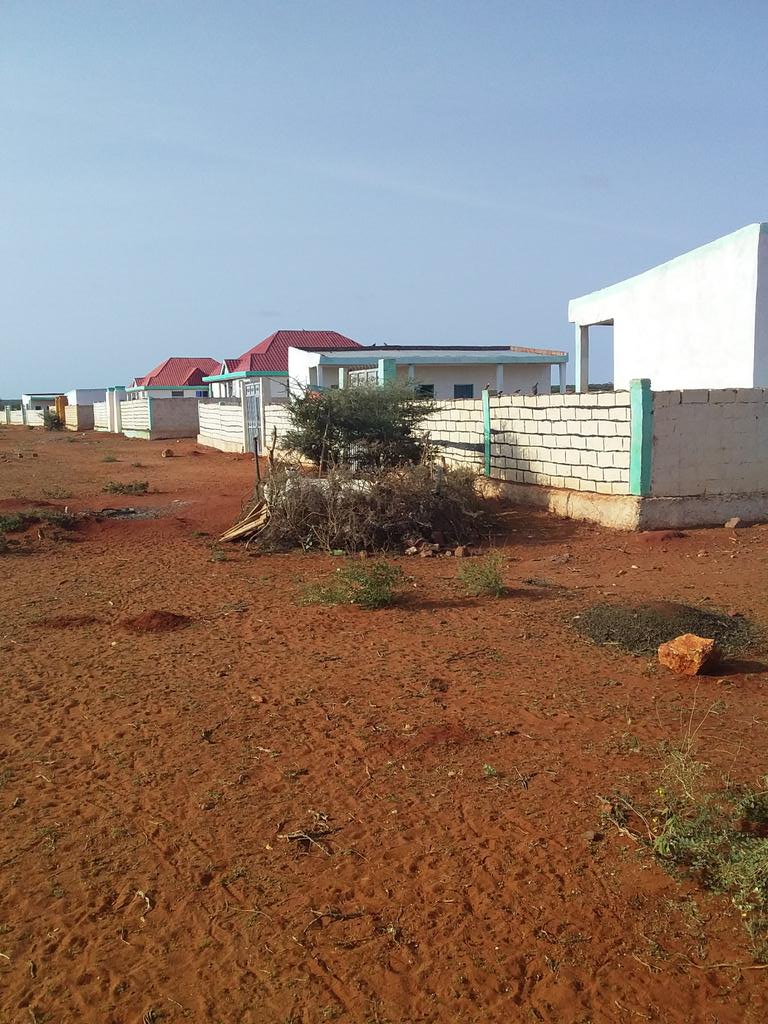 Guryo Wadareed at  #Bookh District of Somali Region, Ethiopia. Government Build houses to improve hosing issues at district headquarters.